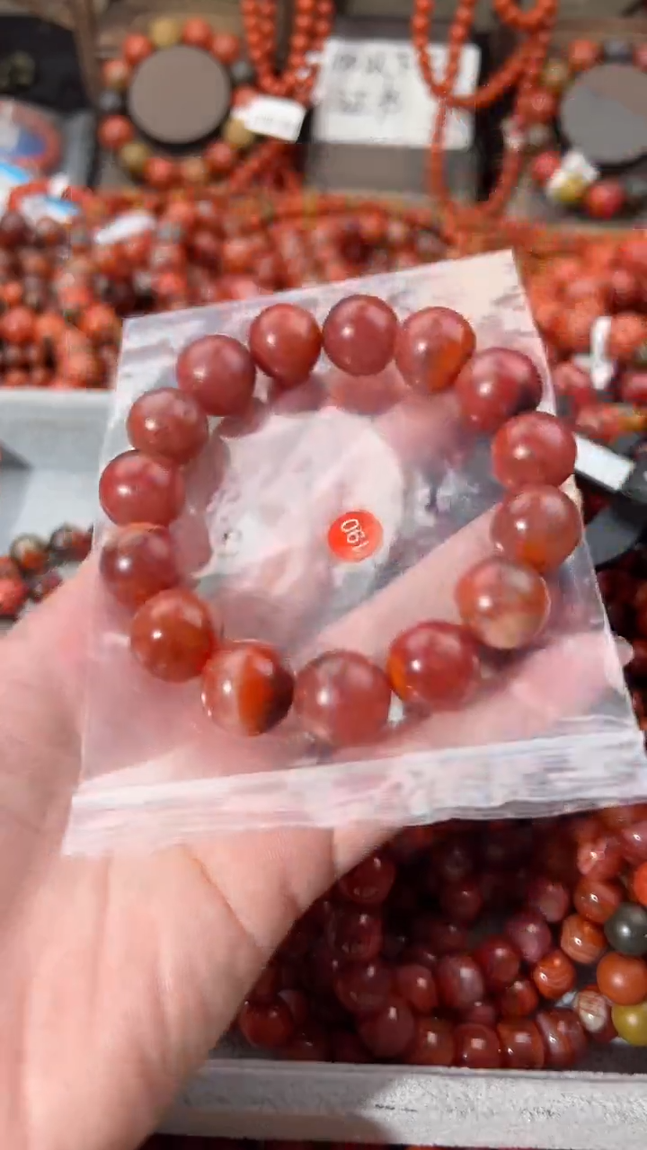 【闪购商品】南红玛瑙手串未镶嵌15+