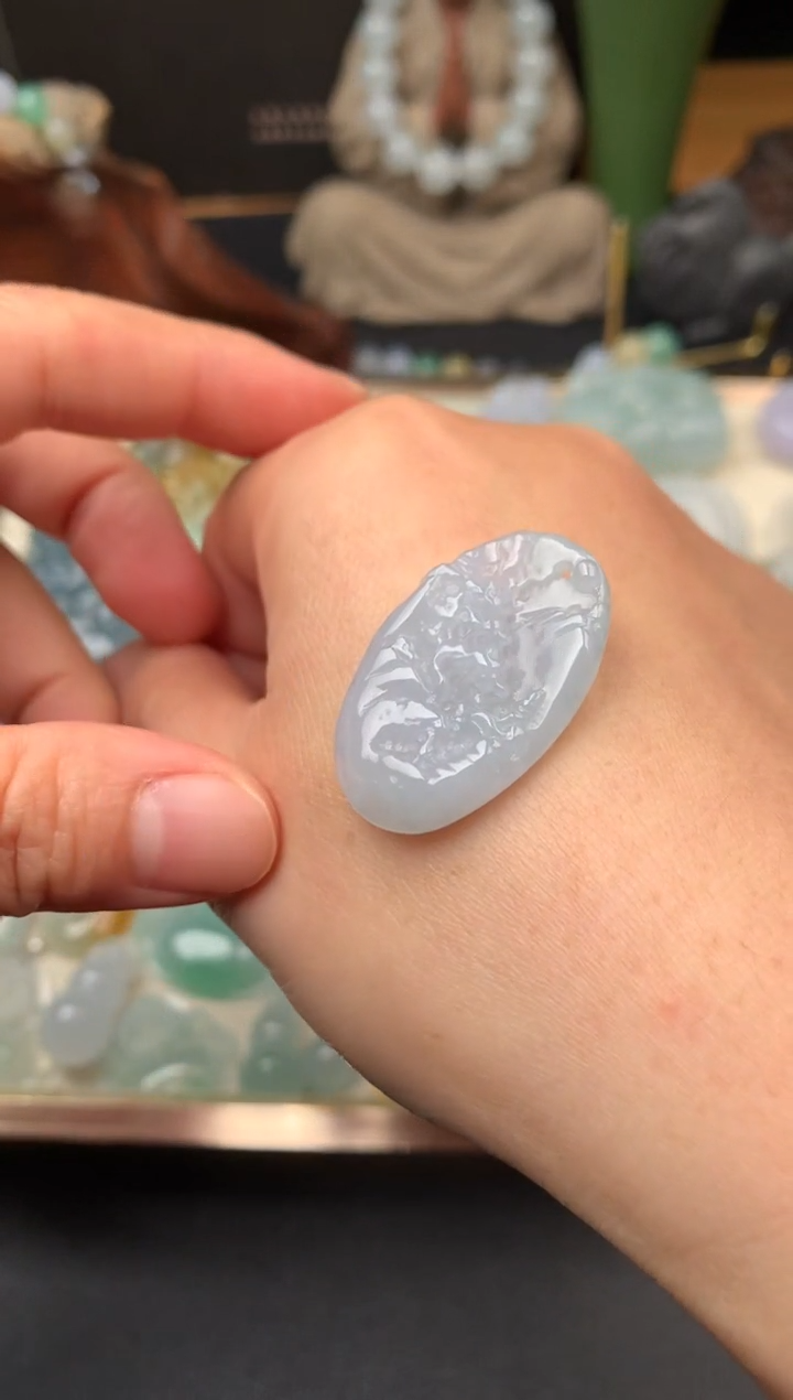 吊坠(不含链)未镶嵌翡翠吊坠