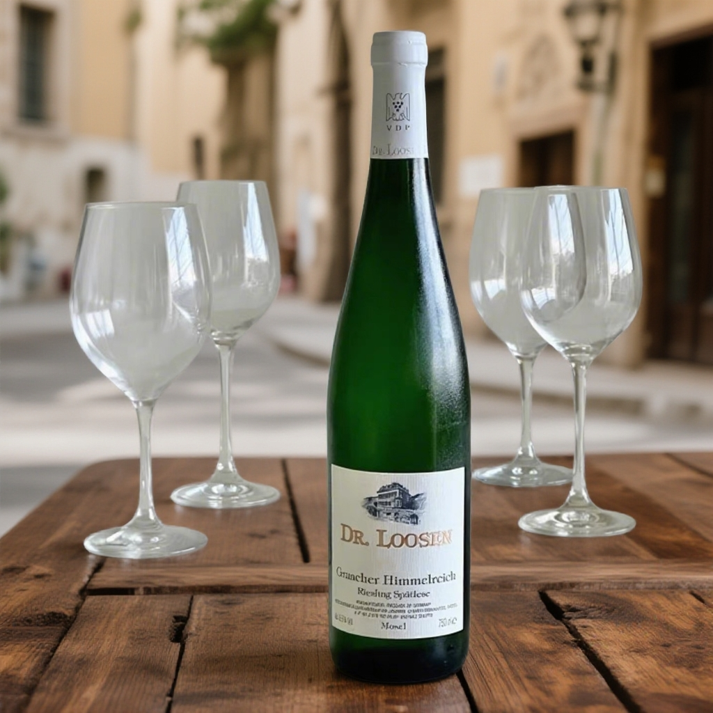 德国原瓶原装VDP名庄摩泽尔特级园仙境园晚收甜白葡萄酒