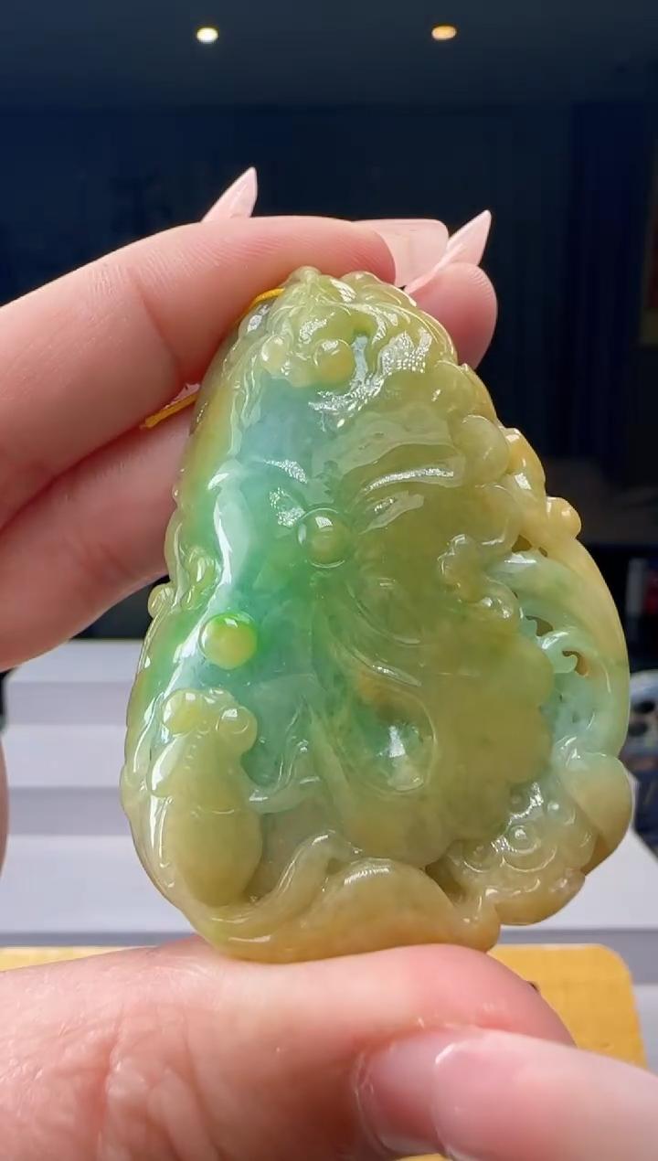 吊坠(不含链)未镶嵌翡翠HH@@