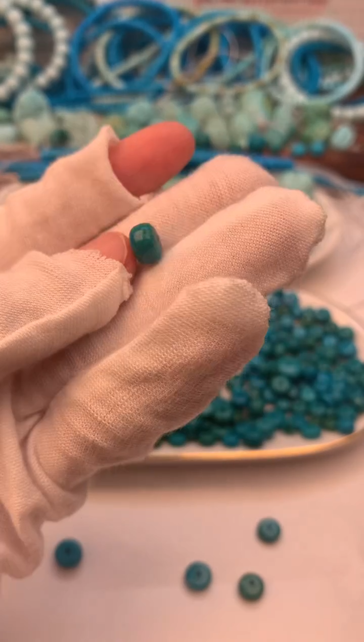 未镶嵌绿松石直切一****』直切