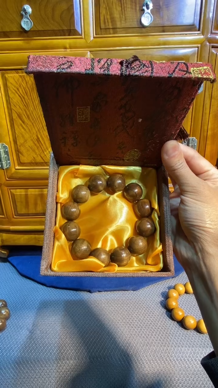 【闪购商品】金丝楠木艺阴沉木 2.0手串