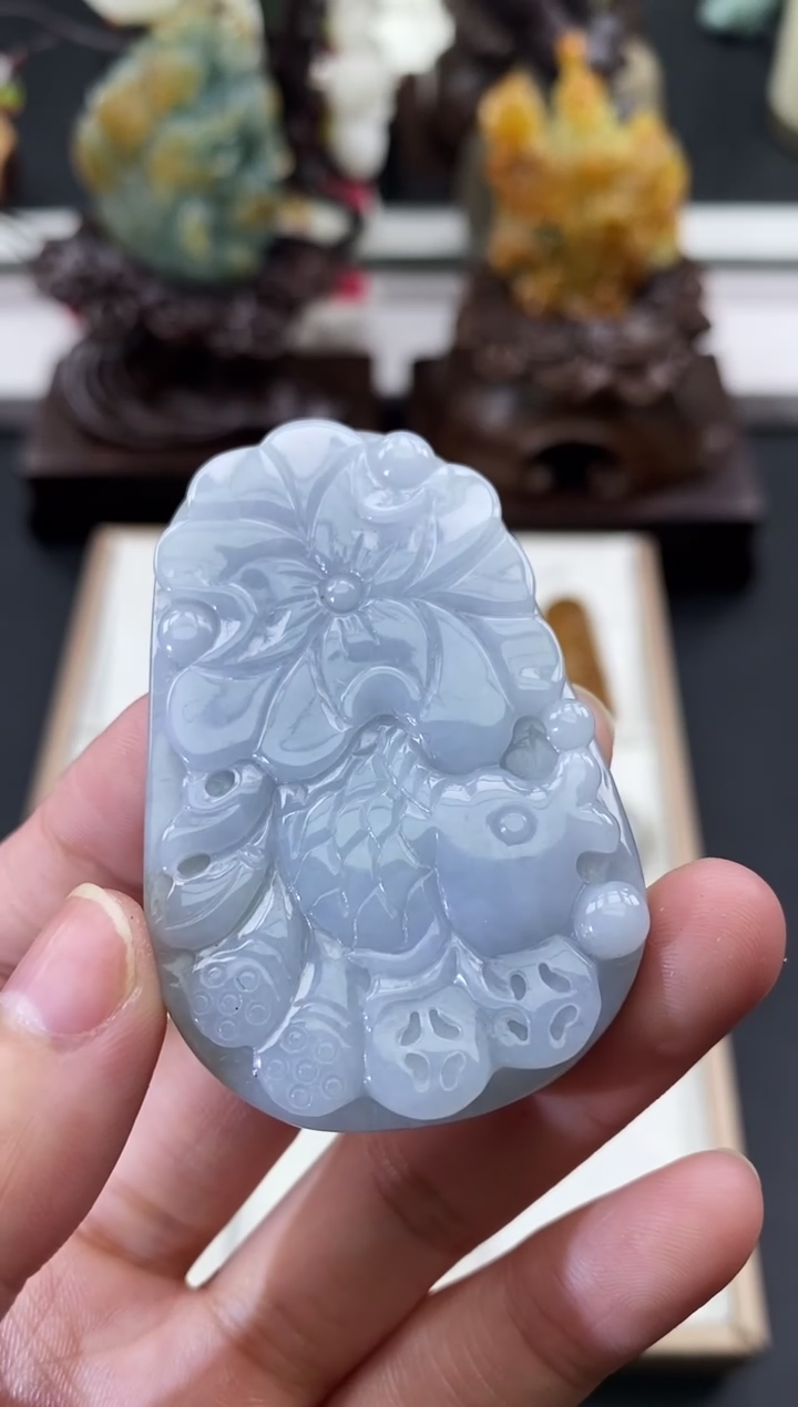 颈饰未镶嵌翡翠天然缅甸A货翡翠