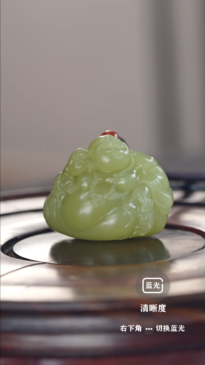 【闪购商品】和田玉把件未镶嵌弥勒