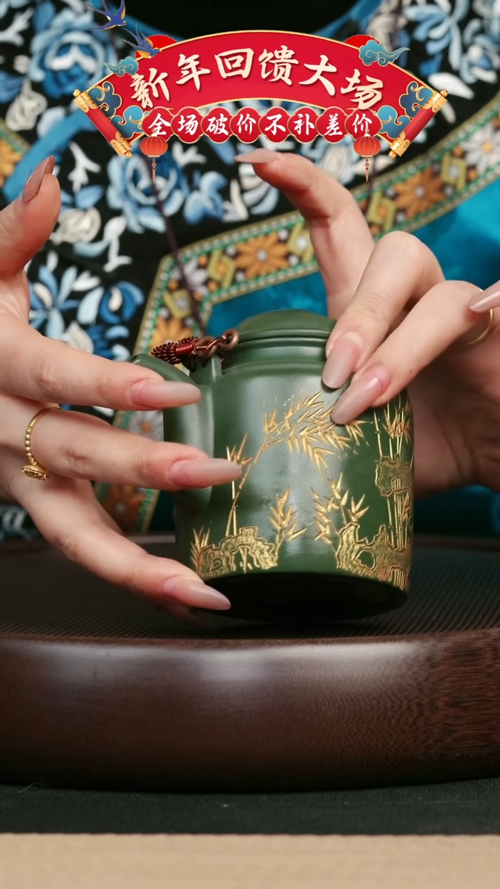 【闪购商品】紫砂茶壶89牛盖洋桶 手工紫砂壶