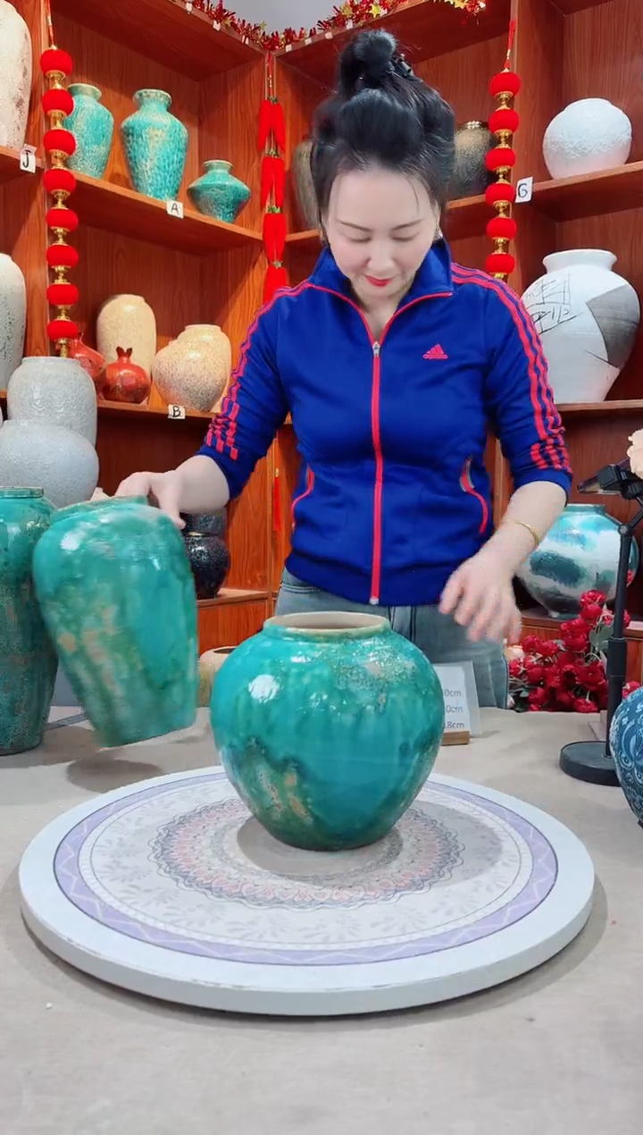 【闪购商品】瓶陶瓷花瓶 无花 草原映像小号