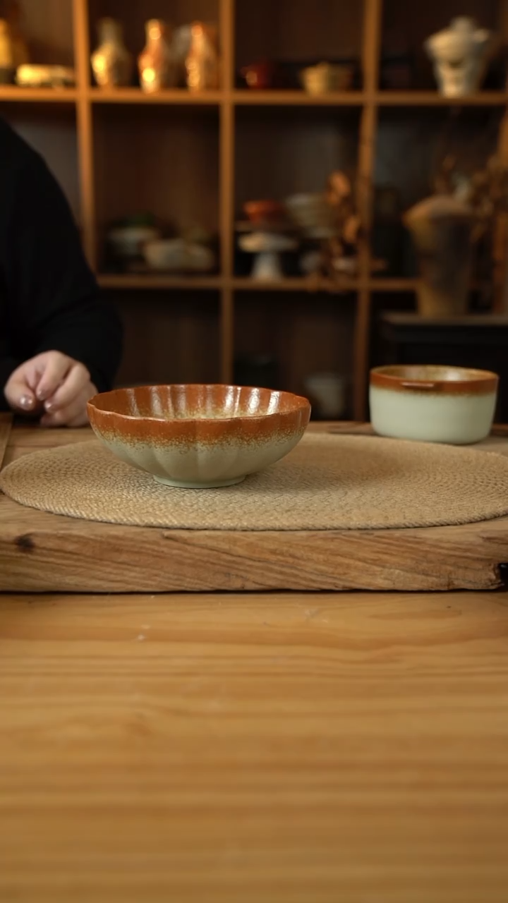 暖阳系列的6英寸万花碗1个