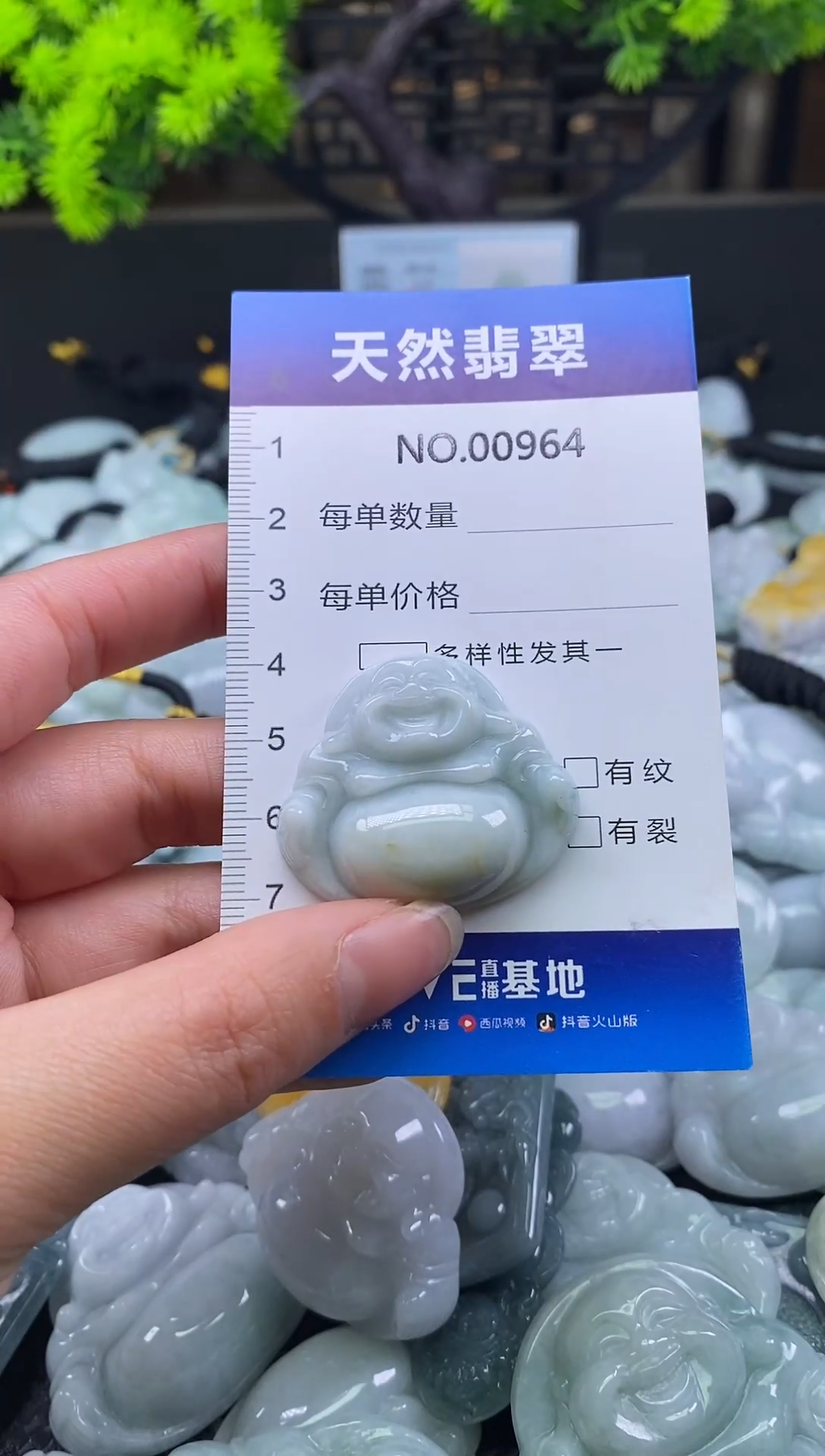 颈饰未镶嵌翡翠天然缅甸翡翠964