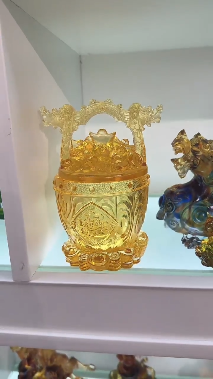 手工艺品琉璃一桶金