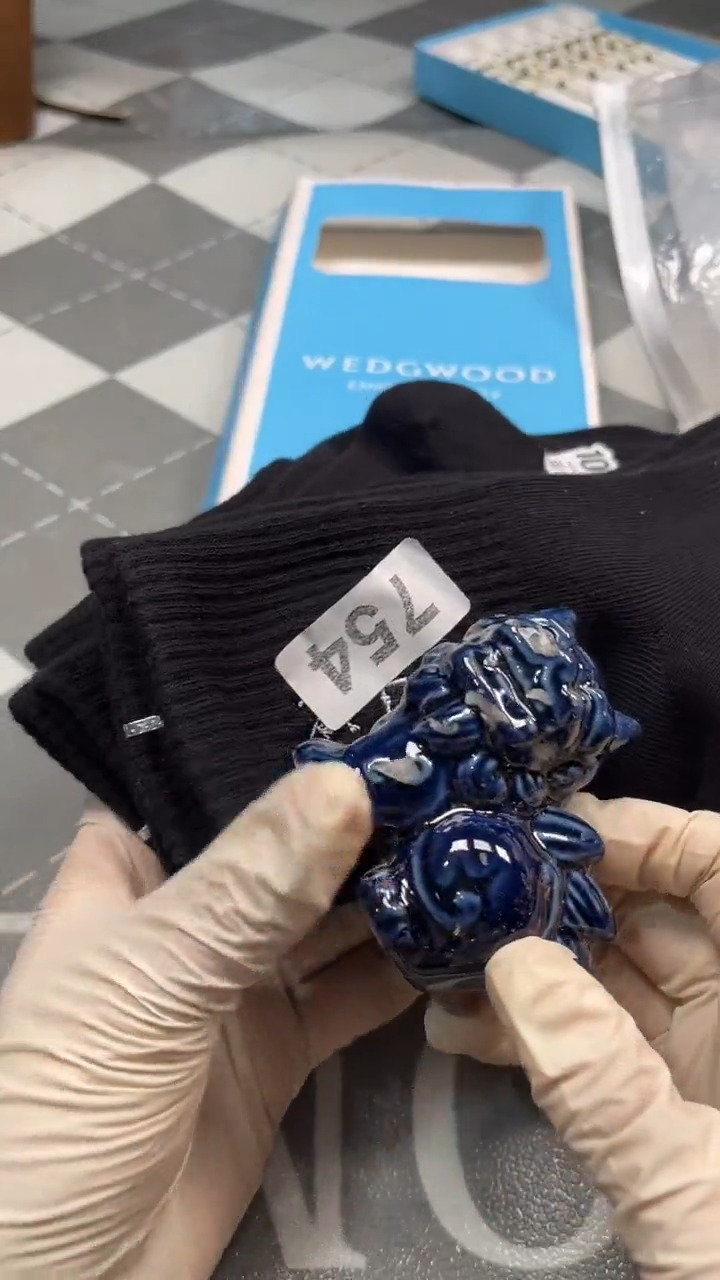 瓷片陶瓷如图所示周边 鸟