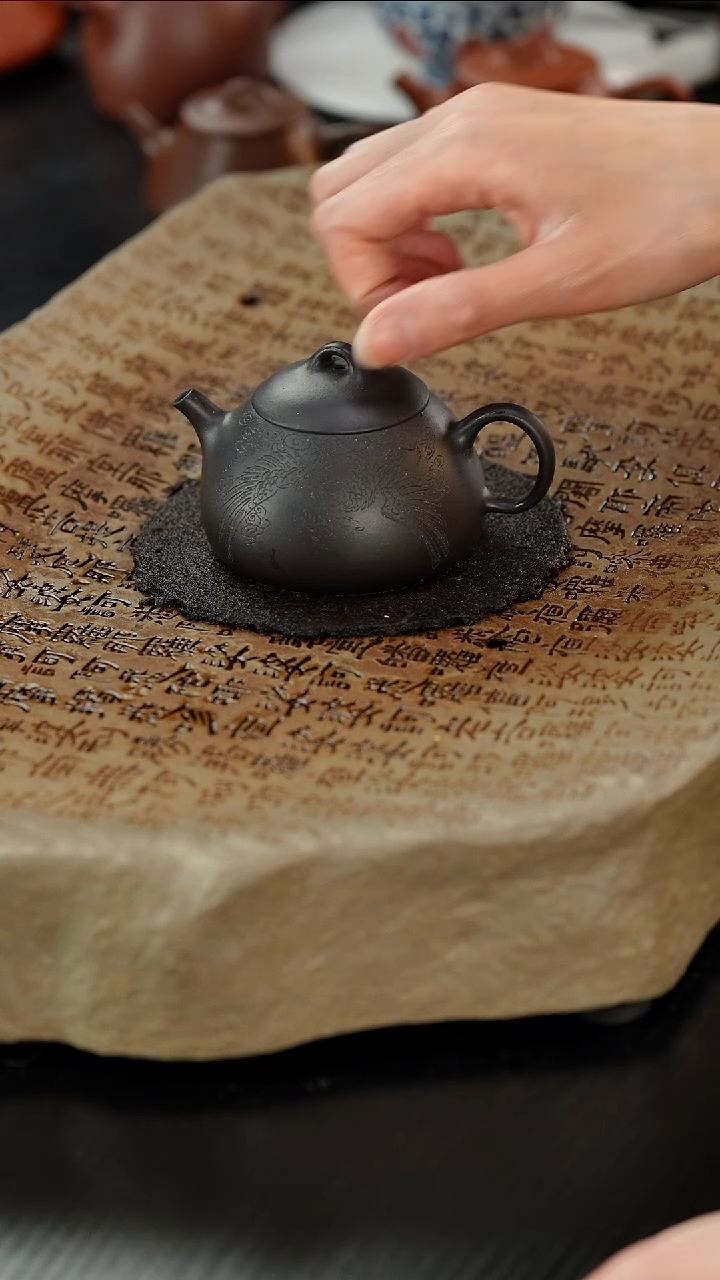 【闪购商品】紫砂茶壶dlg黑料冬心乳瓢