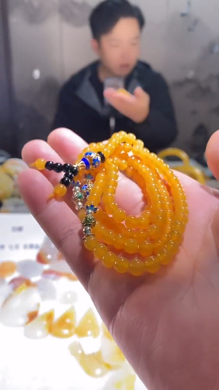 未镶嵌石英质玉项链项链