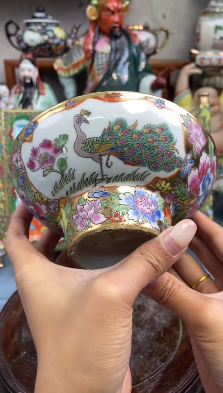 瓷片微瑕慎拍景德镇窑老厂瓷器单件