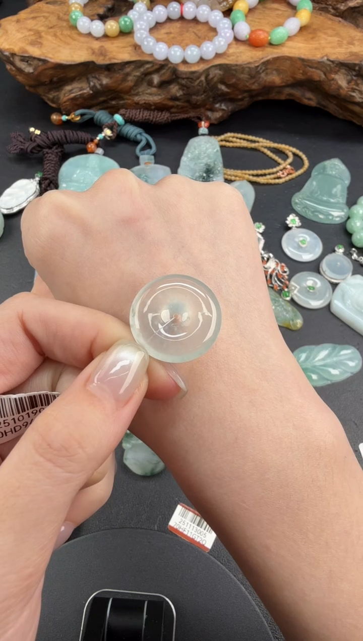 吊坠(不含链)未镶嵌翡翠爱**士翡翠饰品-216