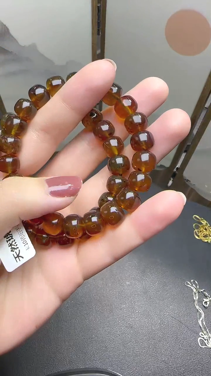 手串琥珀未镶嵌JJD1224046多样性发一