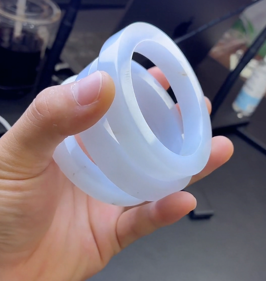 「6.13一哥精挑款」天然定制缅甸翡翠手镯/多样性发一/0001