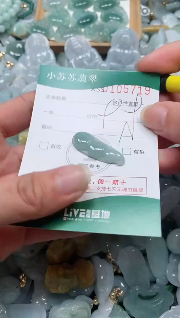 【闪购商品】翡翠颈饰未镶嵌闪购商品0105719