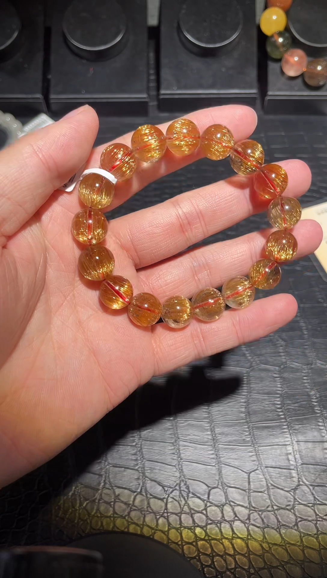 【闪购商品】水晶手链未镶嵌单圈发晶A12