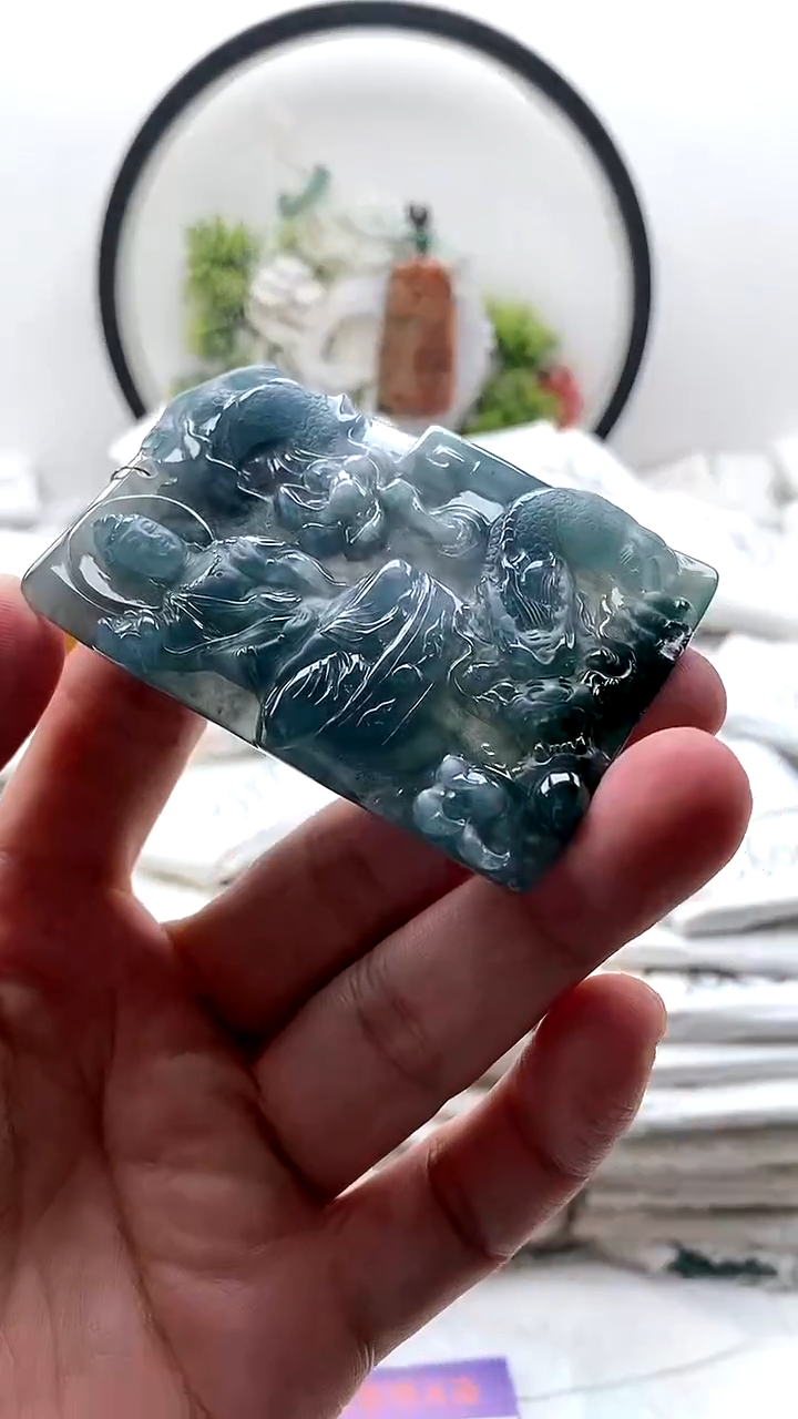 颈饰未镶嵌翡翠大势至