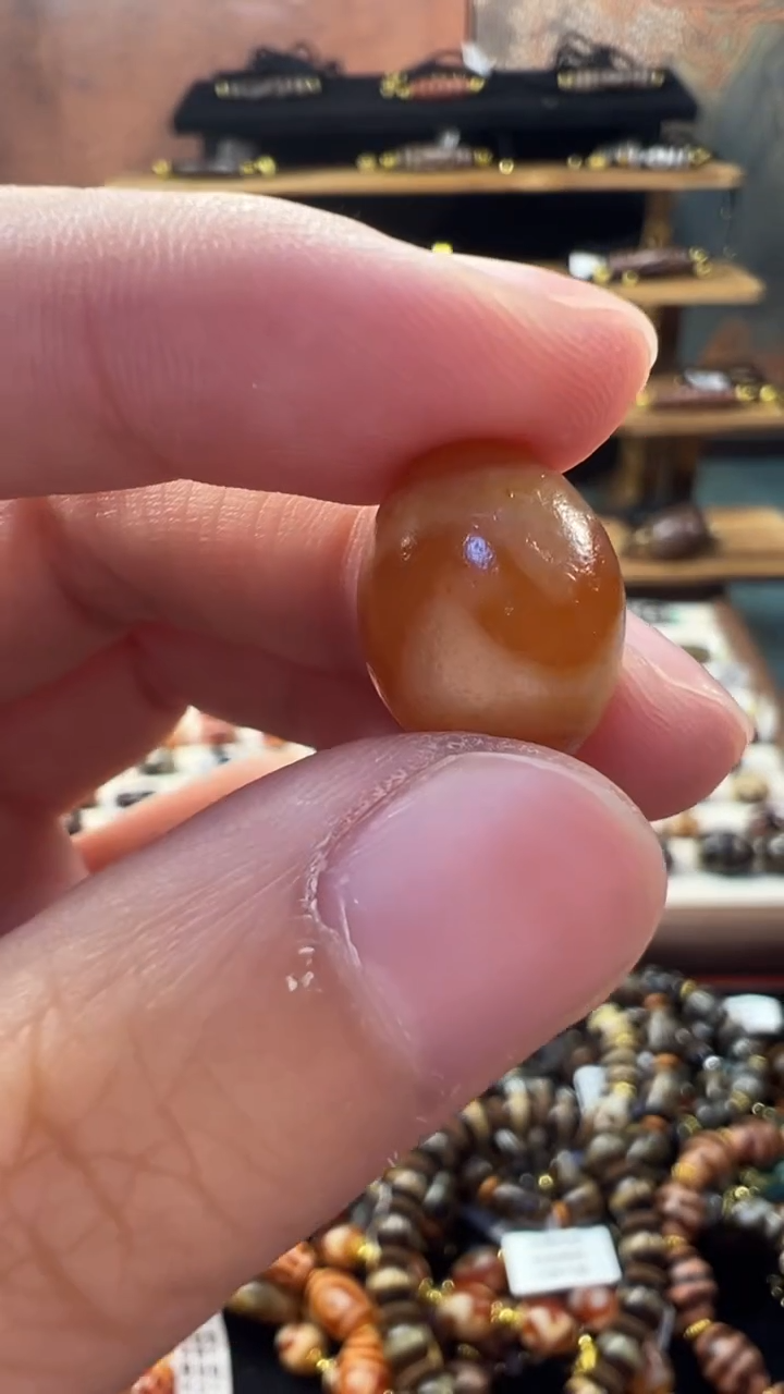 玛瑙/玉髓（覆膜）颈饰未镶嵌219.(微瑕)