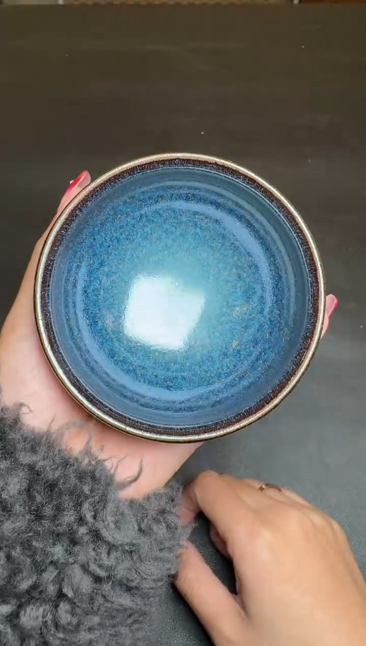 【闪购商品】茶盏孙建兴乌金蓝84