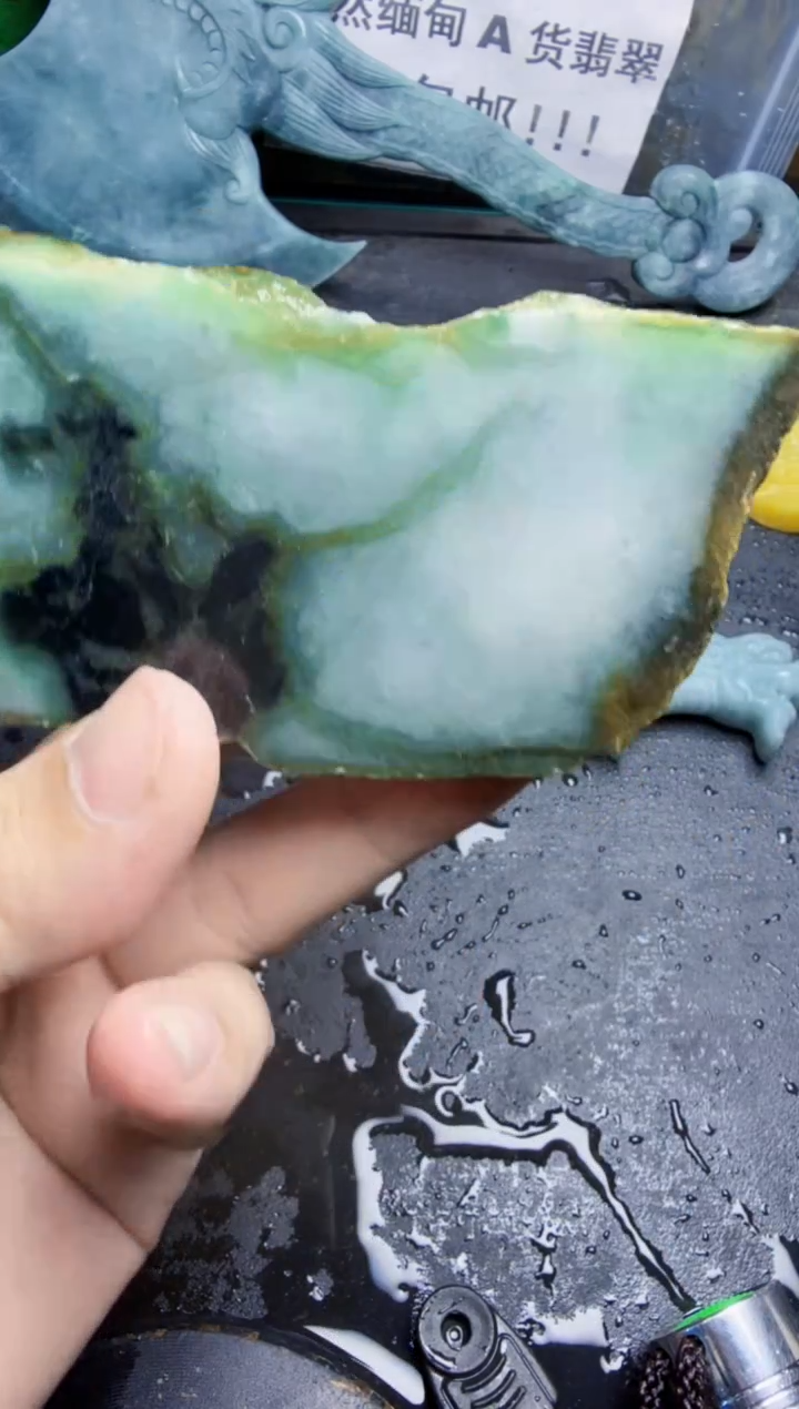 未镶嵌挂件翡翠天然翡翠031