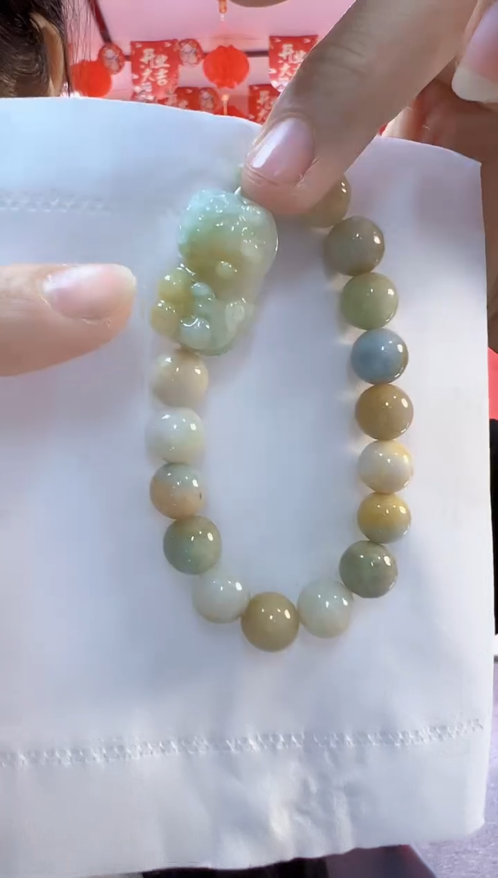 【闪购商品】翡翠手串未镶嵌貔貅手串（多样性发货发一件）