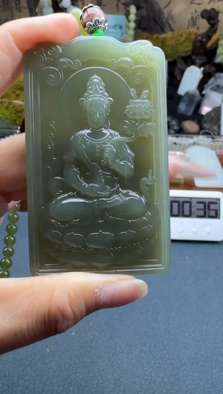 【闪购商品】和田玉颈饰未镶嵌开心