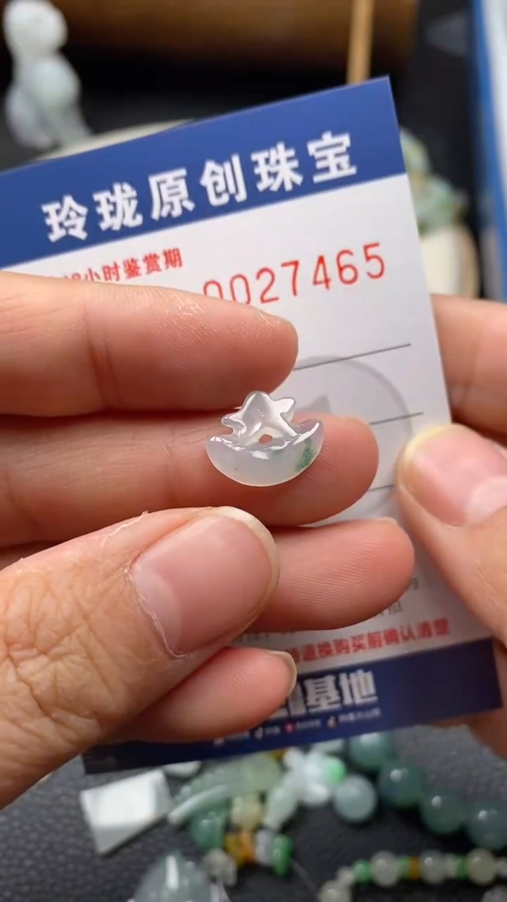 【闪购商品】翡翠颈饰未镶嵌翡翠净货27465