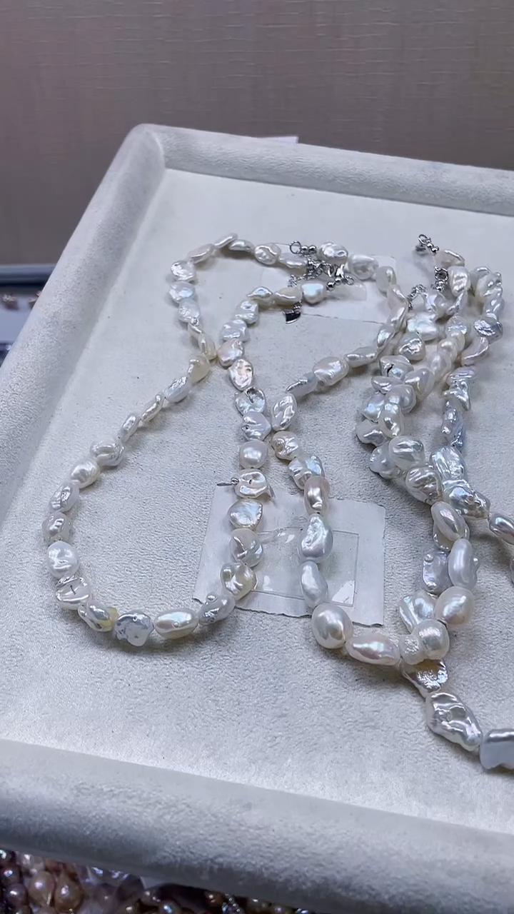 未镶嵌耳饰淡水珍珠【纯恬饰品】（多样性发货发一）