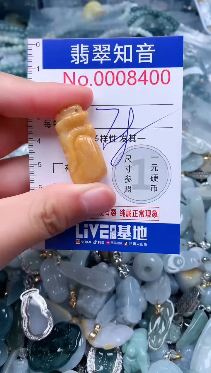 【闪购商品】翡翠吊坠(不含链)未镶嵌8400