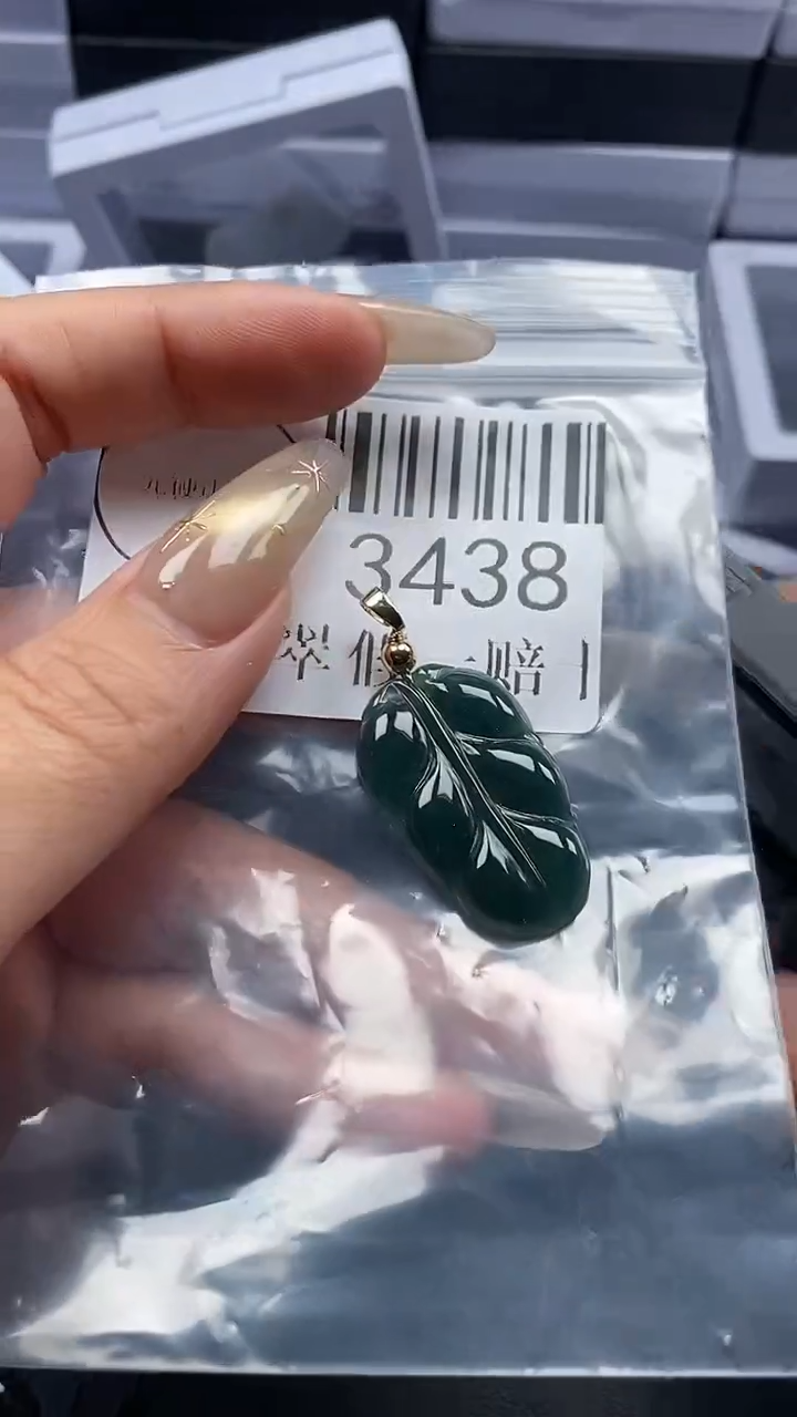 颈饰未镶嵌翡翠3438