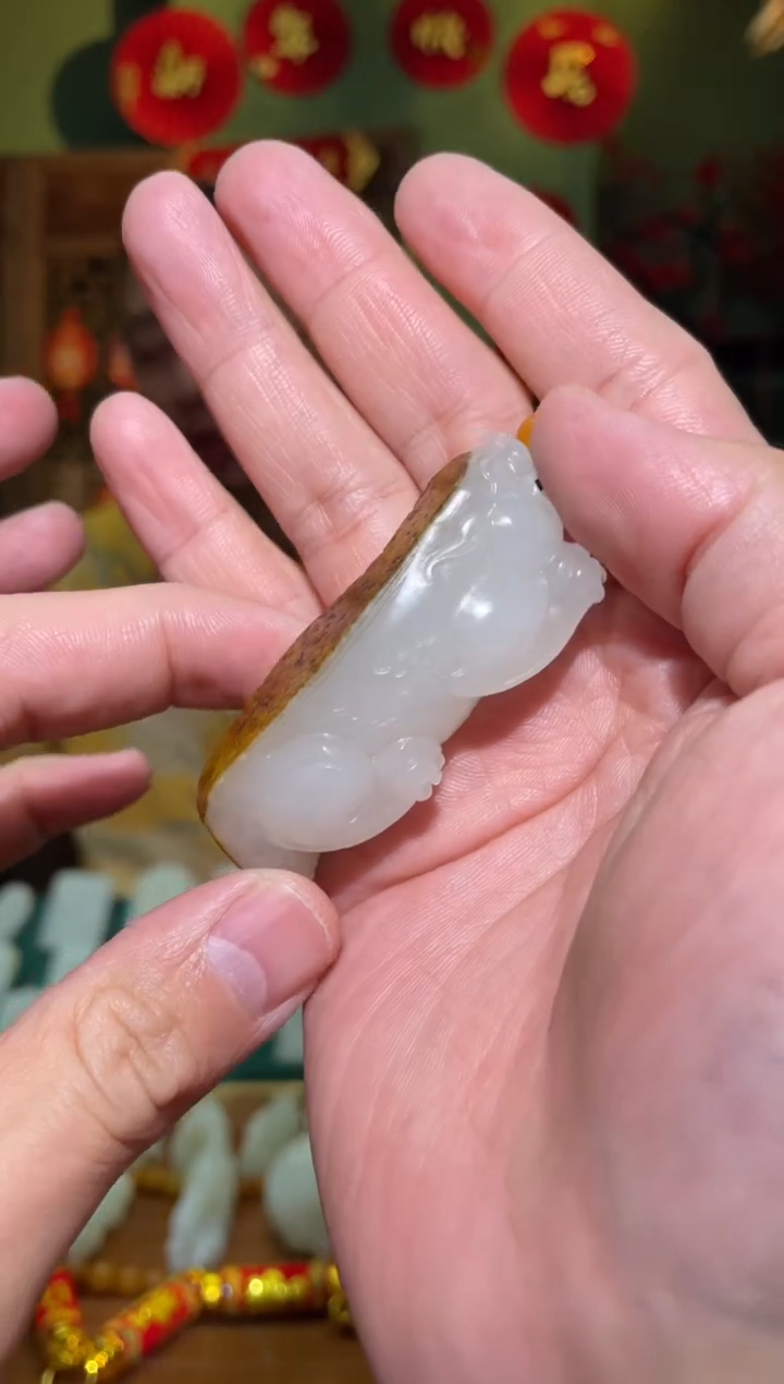 【闪购商品】和田玉吊坠(不含链)未镶嵌貔貅54g