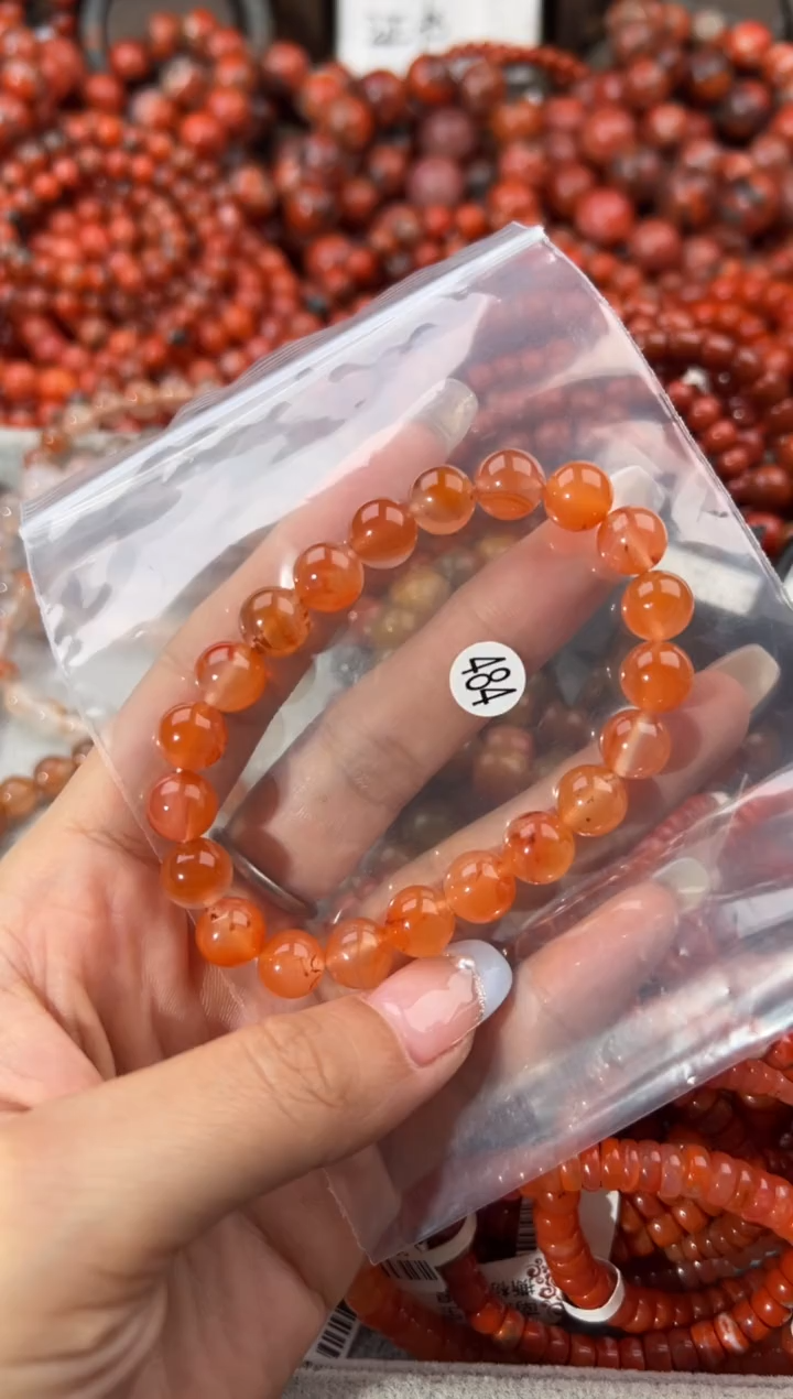 未镶嵌手串南红玛瑙9+
