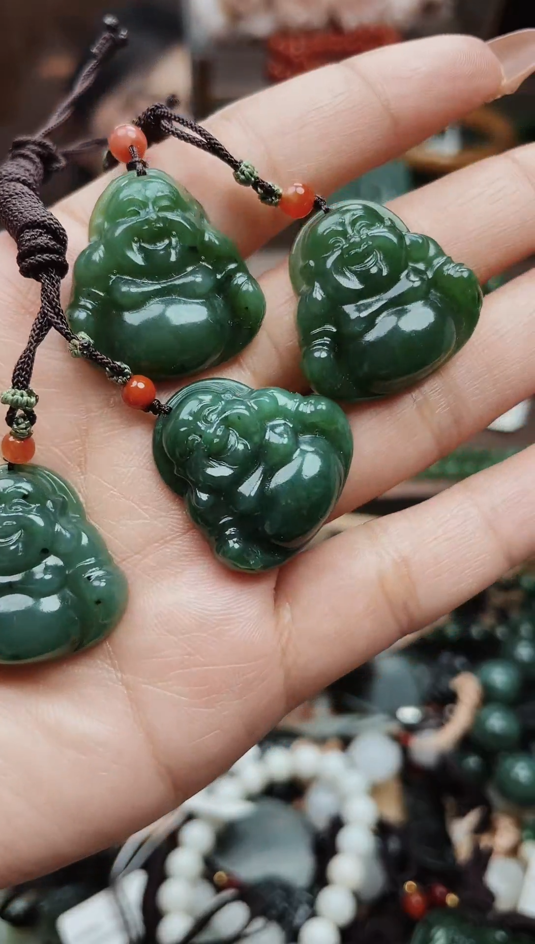 颈饰未镶嵌和田玉未镶嵌和田玉吊坠多样性拍一发一