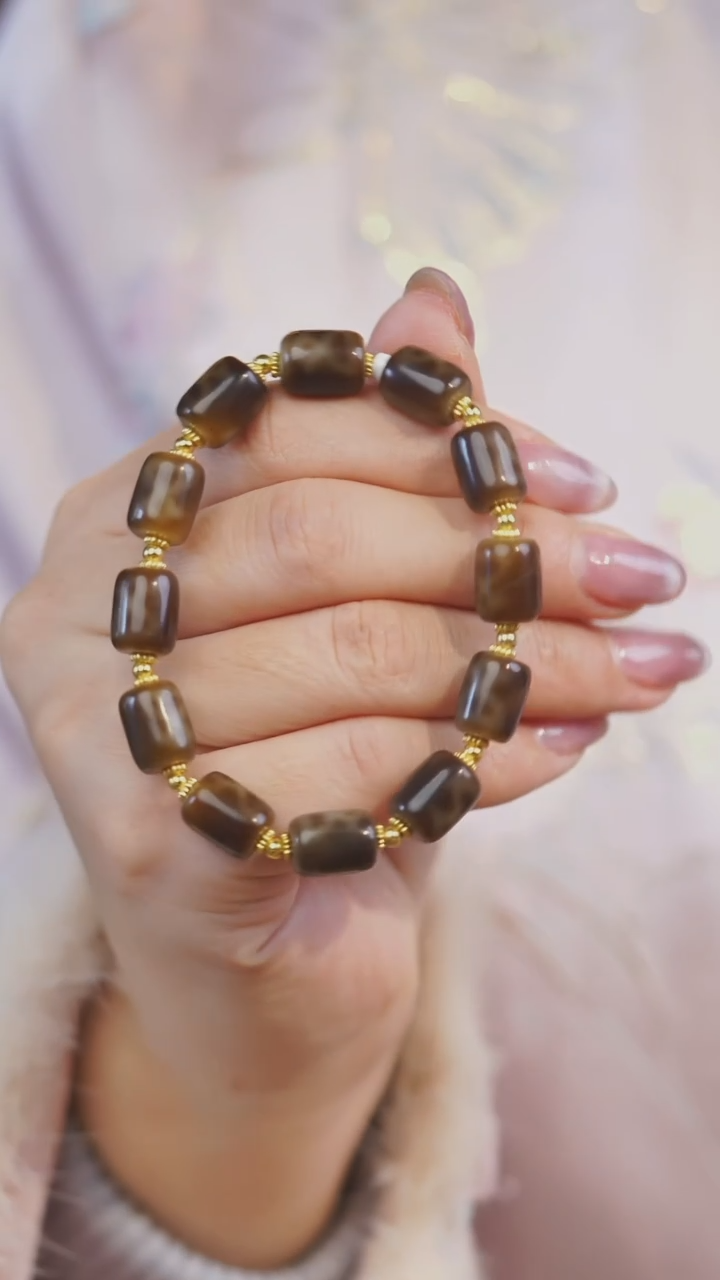 【闪购商品】玛瑙/玉髓手串未镶嵌多样性发一