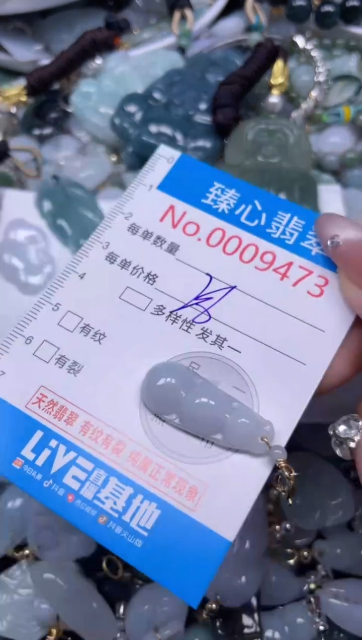 颈饰未镶嵌翡翠9473