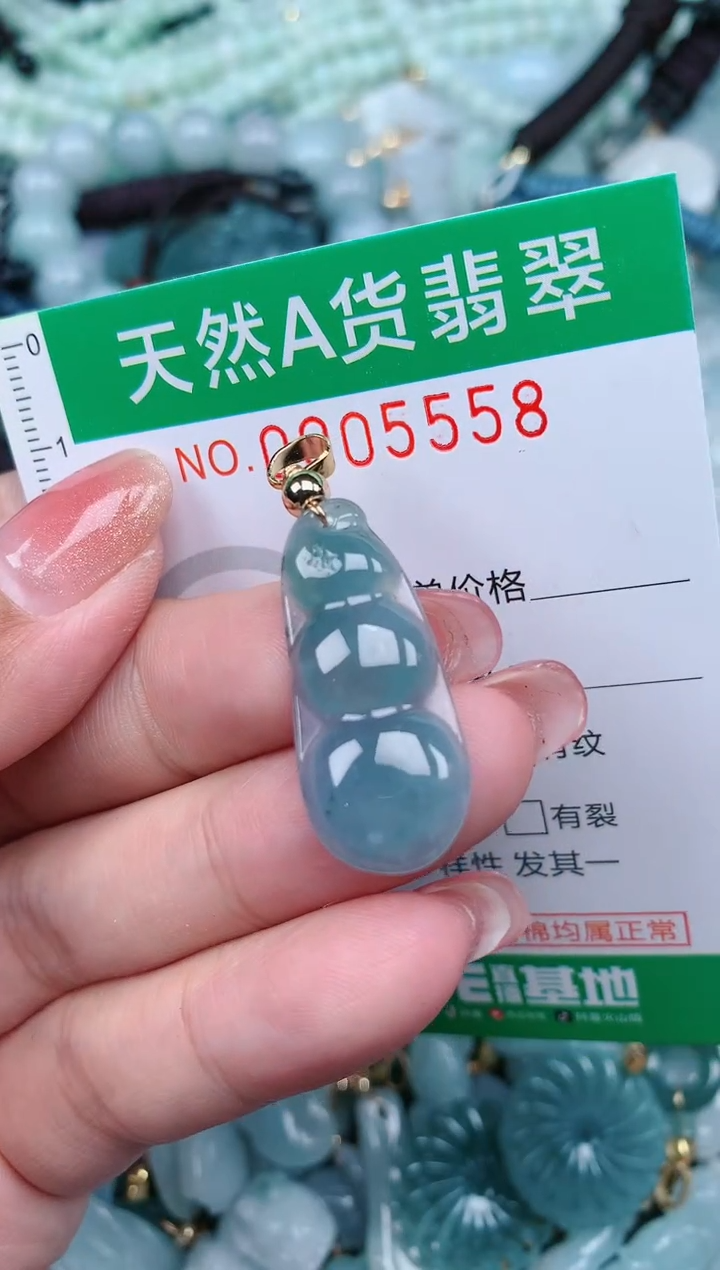 【闪购商品】翡翠颈饰未镶嵌.0005558