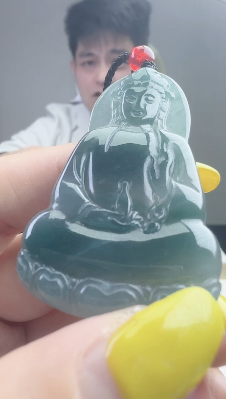 颈饰未镶嵌翡翠天然A货翡翠  多样性随机发其一