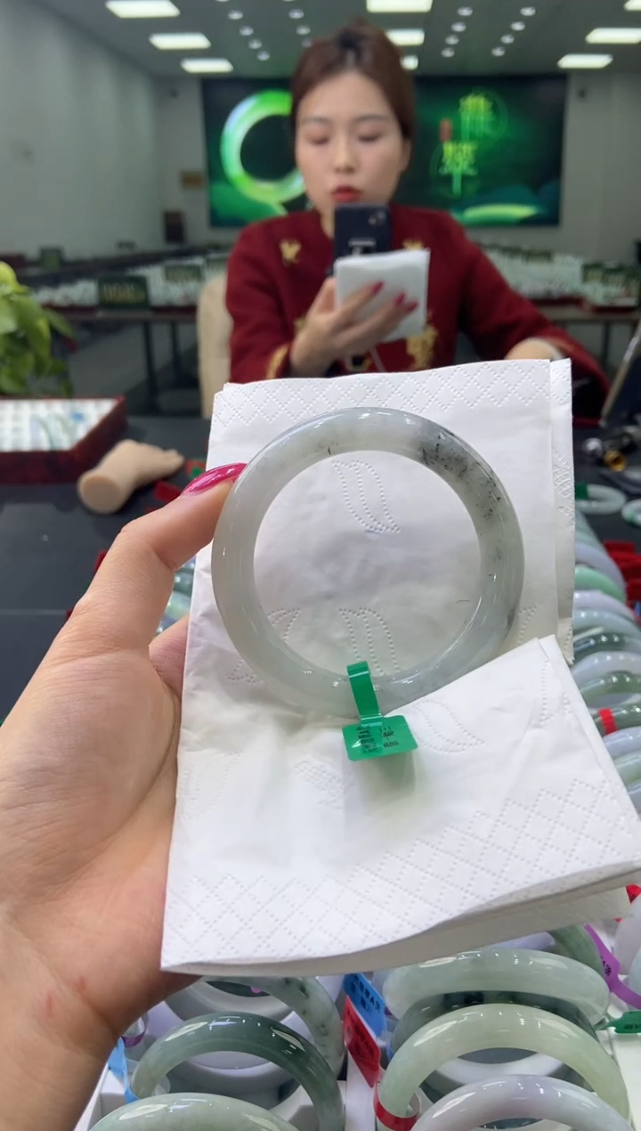 未镶嵌手镯翡翠0055519