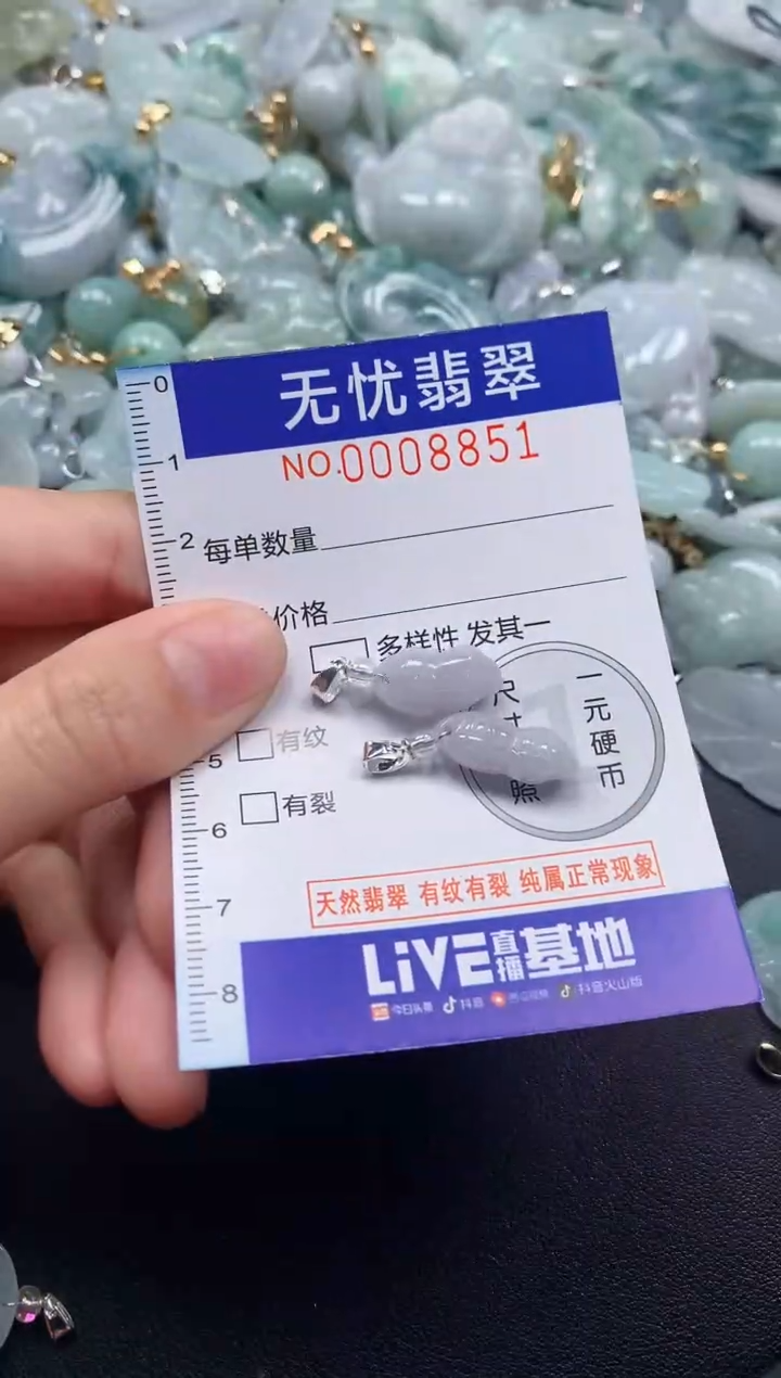 颈饰未镶嵌翡翠8851