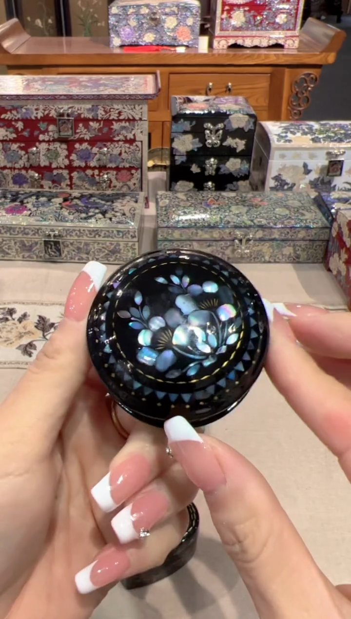 【闪购商品】老货微瑕.弘贝雅螺钿漆器文化馆