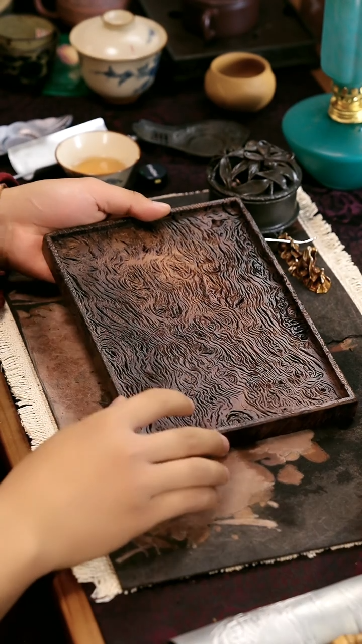 铁梨木干泡台5号