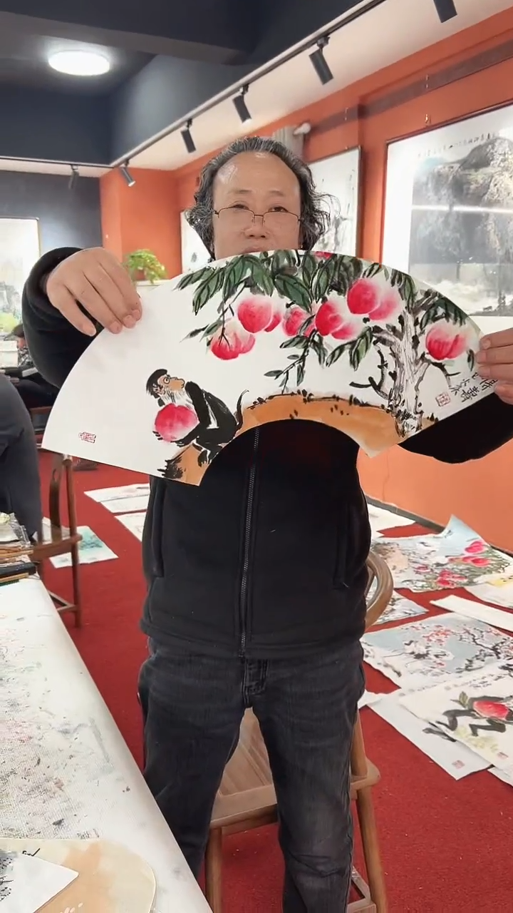 国画李火庆/国画/花鸟