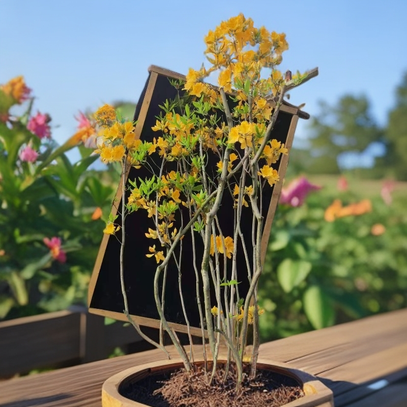 杜鹃黄花映山红盆栽1（一物一拍下单需备注）