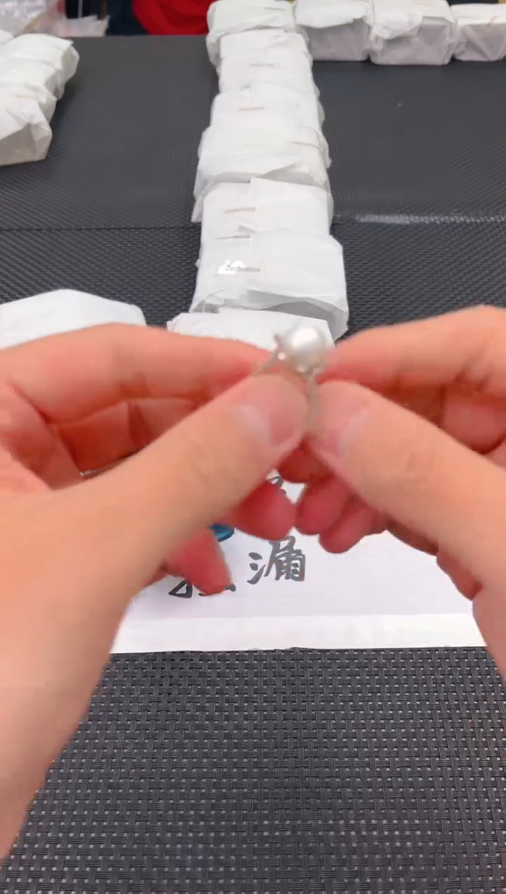 未镶嵌淡水珍珠耳饰jz1050