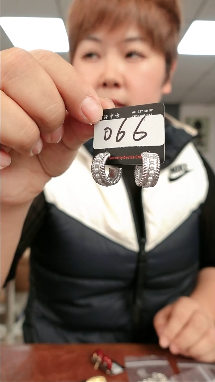 无合金066  耳圈       