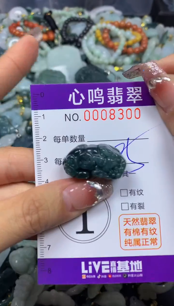 【闪购商品】翡翠颈饰未镶嵌闪购008300