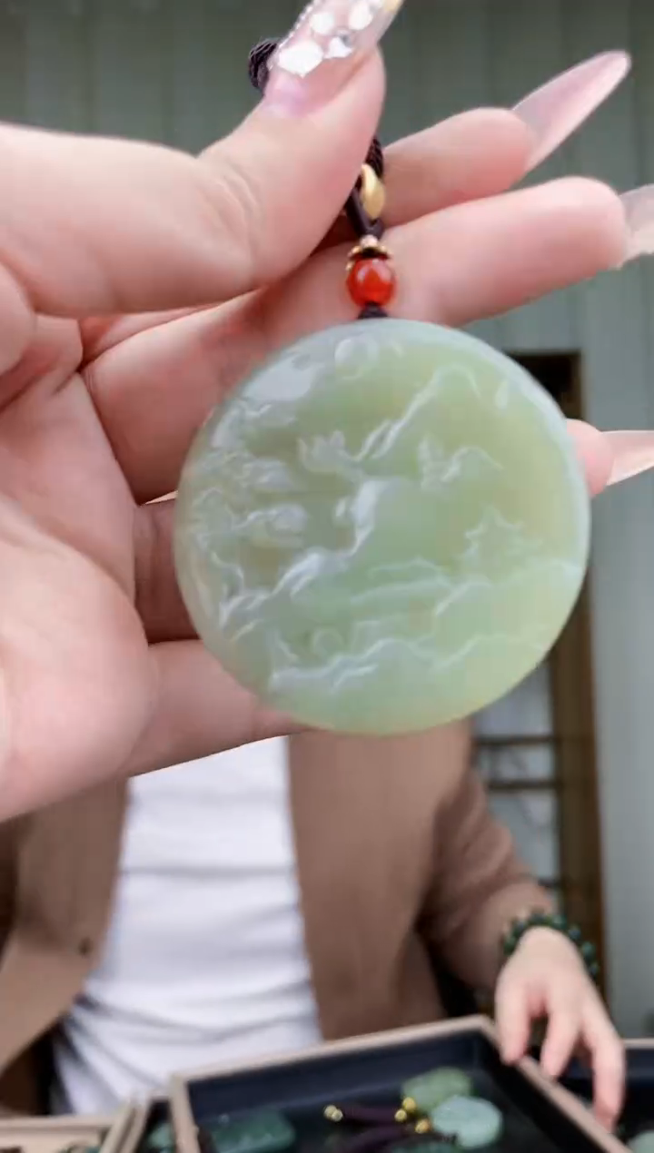 【闪购商品】和田玉挂件未镶嵌拍一发一，多样性发货！
