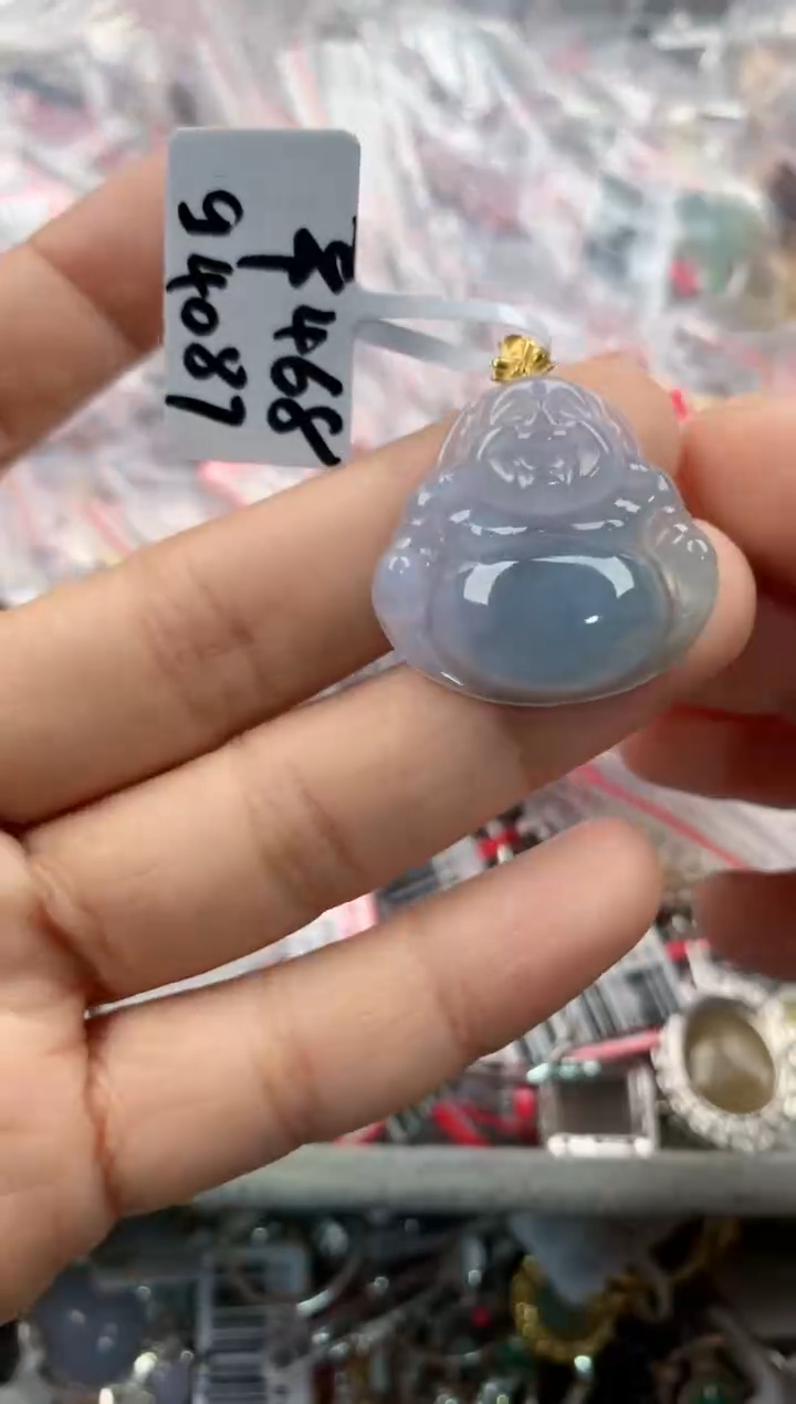 18K金镶嵌戒指翡翠222               1